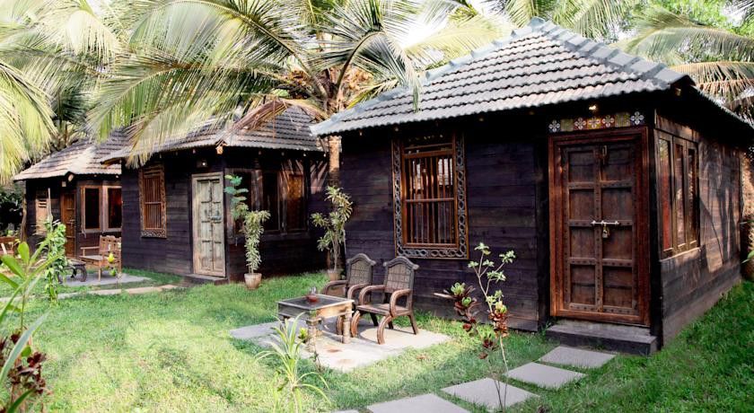 Leela Cottages Morjim Buitenkant foto